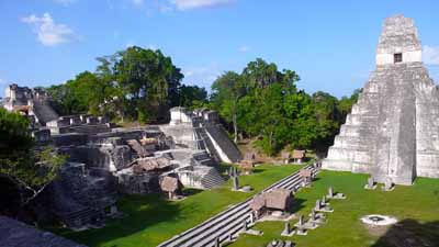 Tikal, Guatemala is the location of one of the greatest archaeological sites in Latin America.